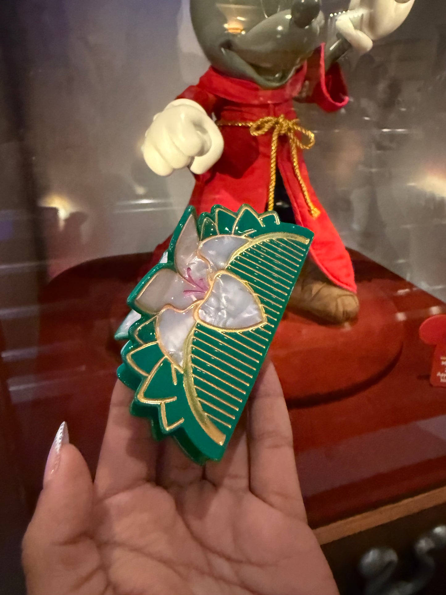 Large Mulan Magnolia Claw Clip