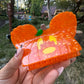 Mickey Pumpkin Hair Clip