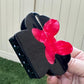 Red Bow Mouse Hair Claw Clip