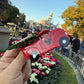 Mickey Santa Red Truck Claw Clip