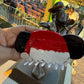 Mickey Santa Hat Hair Claw Clip