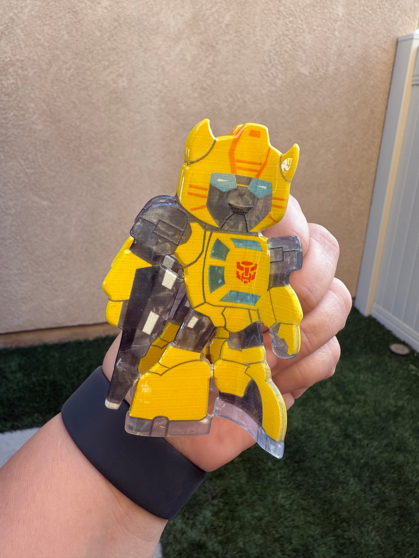 Transformer Bumblebee Inspired Claw Clip