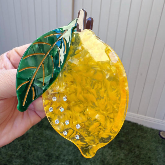 Lemon Claw Clip