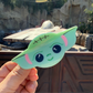 Baby Yo-da  Claw Clip