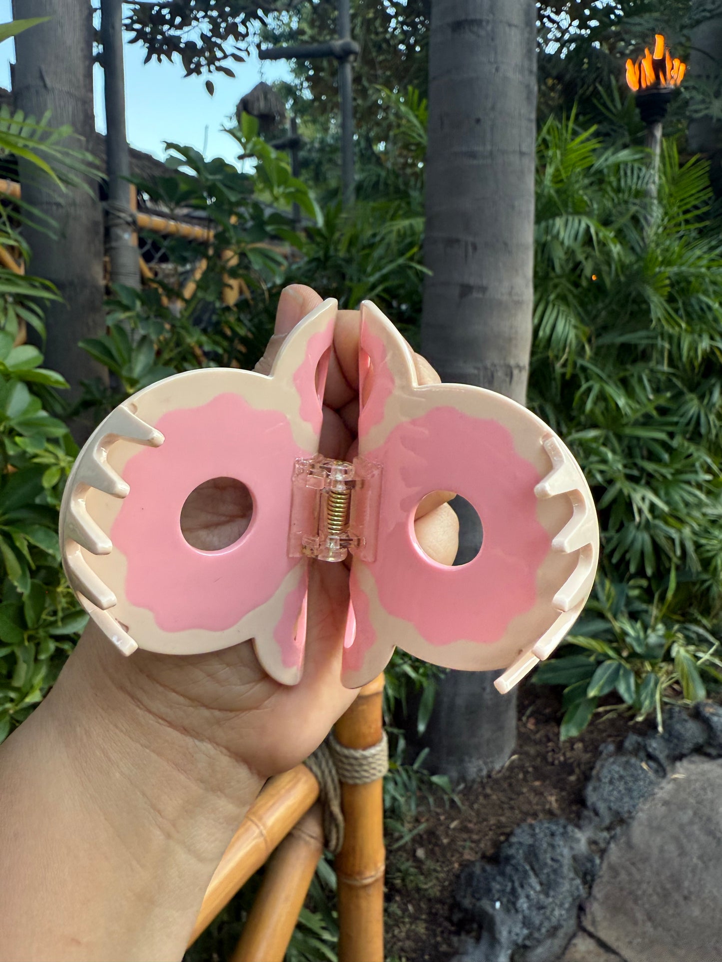 Donut Mouse Claw Clip