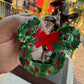 Mickey Mouse Wreath Claw Clip