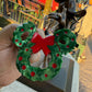 Mickey Mouse Wreath Claw Clip