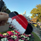 Mickey Santa Hat Hair Claw Clip