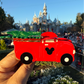 Mickey Santa Red Truck Claw Clip