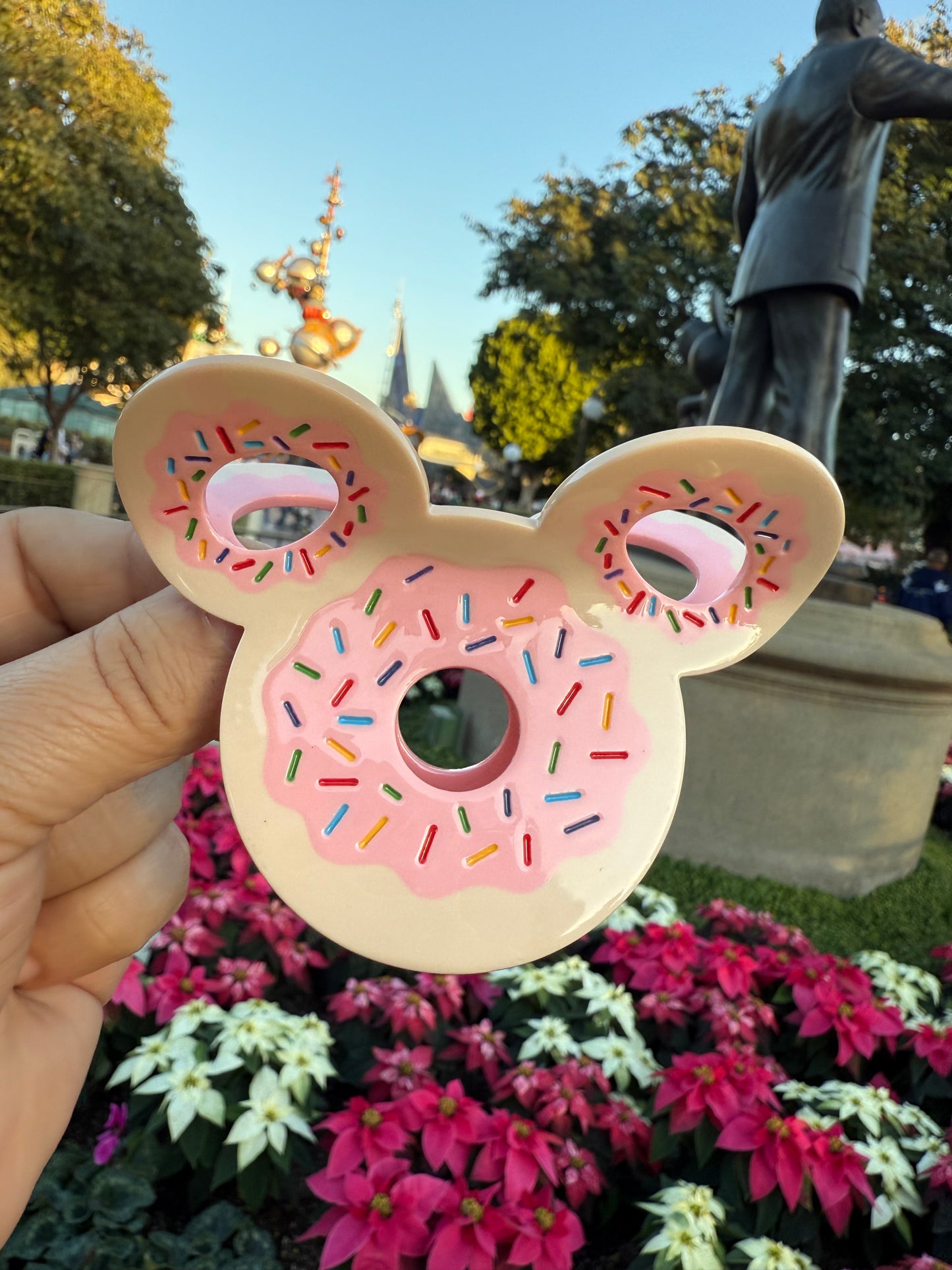 Donut Mouse Claw Clip