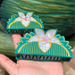 Large Mulan Magnolia Claw Clip