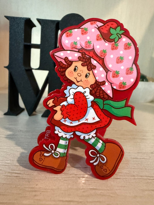 Strawberry Shortcake Claw Clip