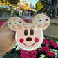 Mickey Gingerbread Claw Clip