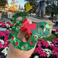 Mickey Mouse Wreath Claw Clip