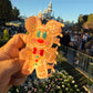Gingerbread Mickey Claw Clip