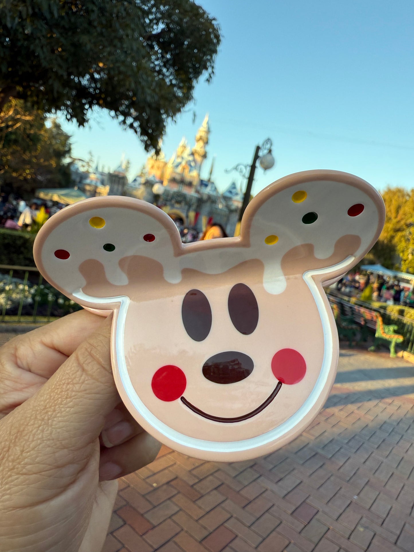 Mouse Gingerbread Claw Clip