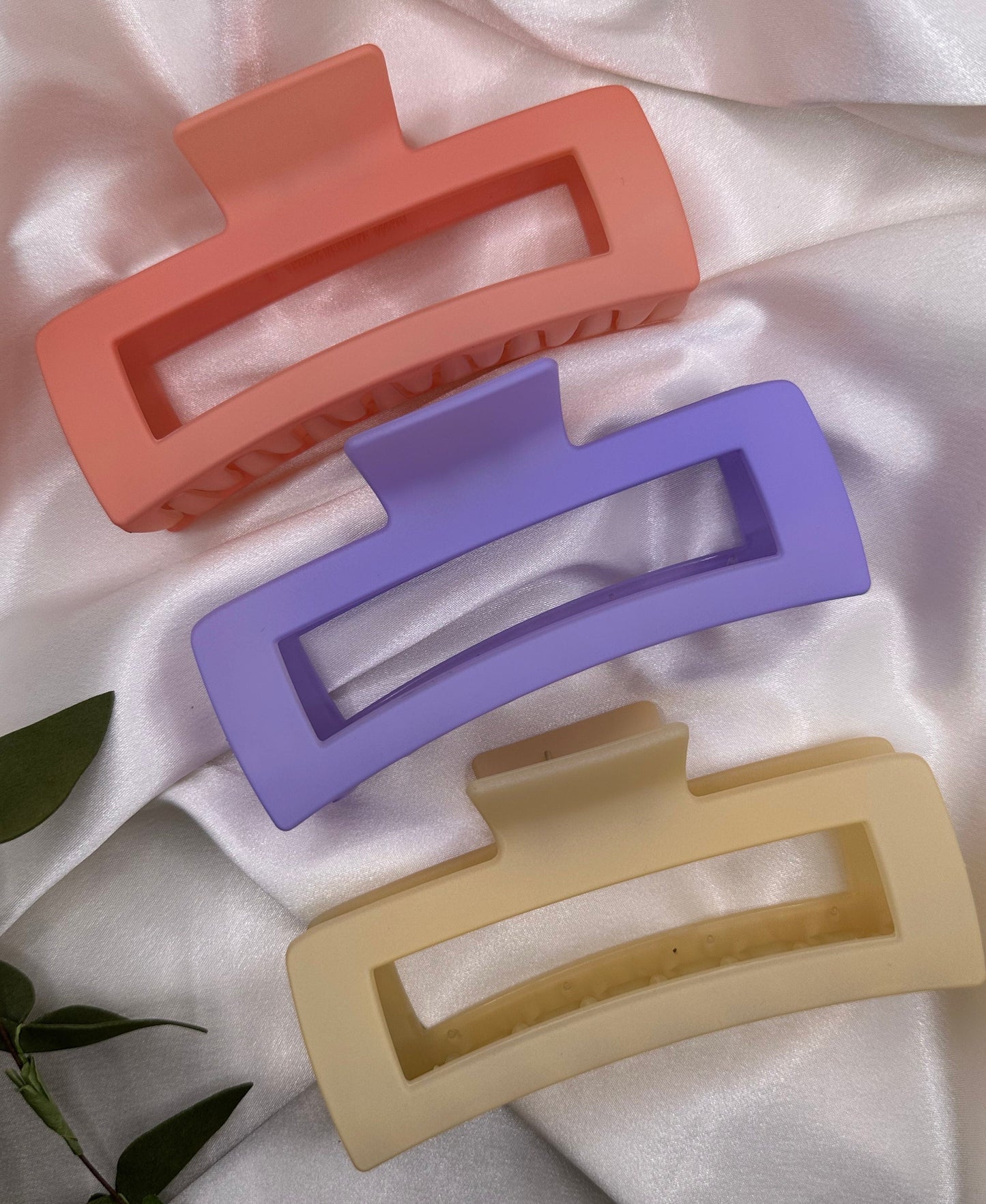 XL Matte Clips, Jumbo Claw Clip, Acrylic Hair Clip, Hair Accessories for Her, Translucent Clip, Perfect Gift, Gifts for Her, Minimalist Hair