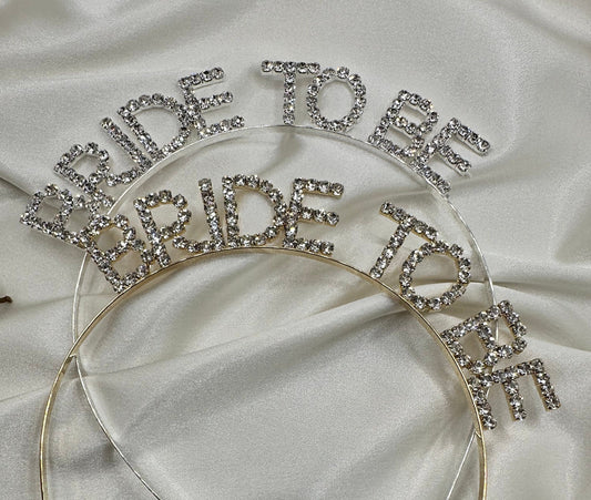 Bride Headpiece, Bachelorette Tiara, Bridal Shower, Perfect Gift, Bridesmaid, Bridal Gifts, Bridal Party, Rhinestone Tiara, Bride