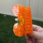 Mickey Pumpkin Hair Clip