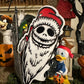 Santi Clause Jack Inspired Hair Clip, Pumpkin King Claw Clip